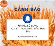 Không nên sử dụng đông trùng hạ thảo tùy tiện