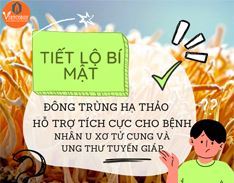 Tiết lộ bí mật “đông trùng hạ thảo” có thể hỗ trợ cho người bị u xơ, u tuyến giáp.