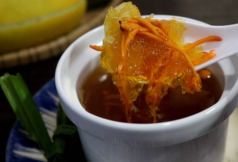 Hướng dẫn cách chưng yến với đông trùng hạ thảo