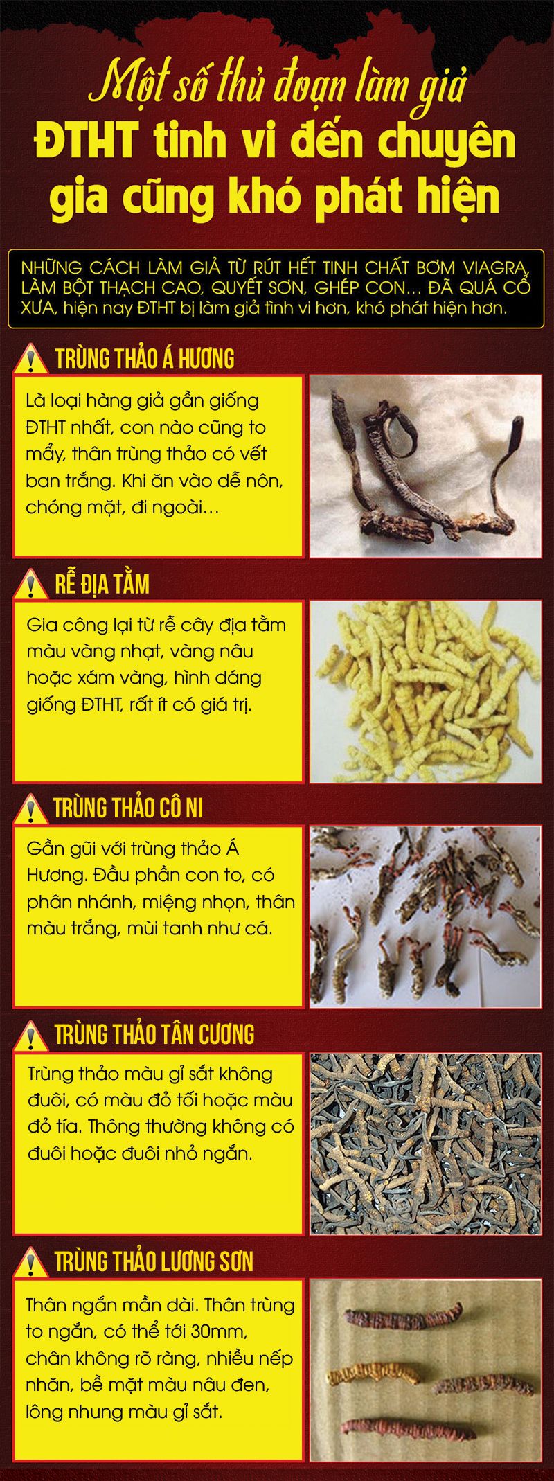 Một số thủ đoạn tinh vi làm giả đtht