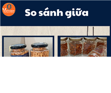 Phân biệt sấy thăng hoa và sấy nhiệt